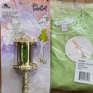 Tinkerbell wand and iloveplum size 6 tutu